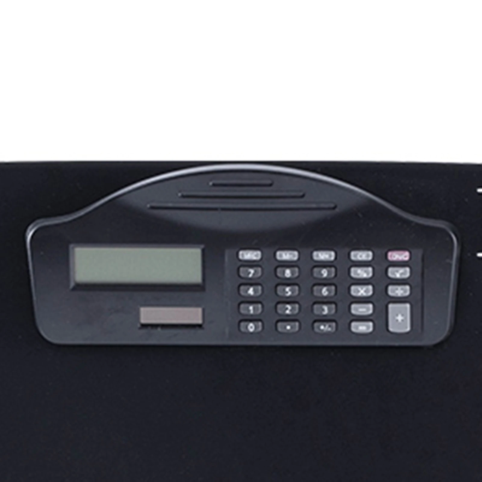 【Nuovo】 Appunti multifunzionale con calcolatrice raccoglitore Blocco note Slot per penna e scala per file di carta A4 Adatto per ufficio studentesco