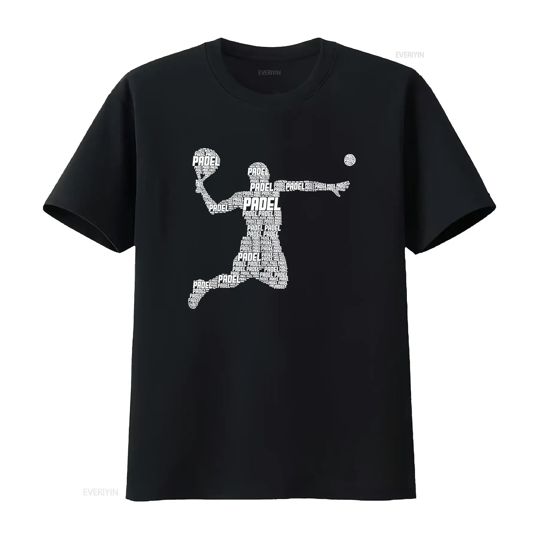 T shirt Padel Padelist Bambino Uomo Girocollo Casual Tessuto Leggermente Elasticizzato Vestibilità Regolare Stampa vintage