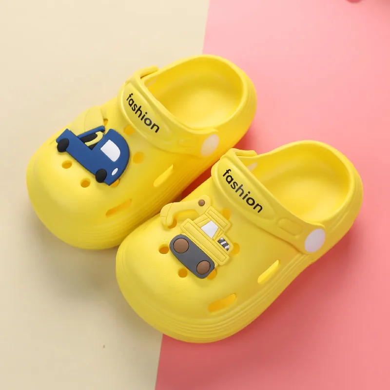 2024 Newest Summer Kids Slippers Boys Girls Slippers Non-slip Children Beach Shoes Baby Home Sandals Kids Home Slippers1-12Years