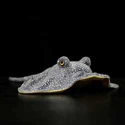 New 50x34cm Ray Rajiformes Stuffed Plush Toy Christmas Gift Simulation Raja Porosa Lovely Soft Point Doll Fish Sea Animal