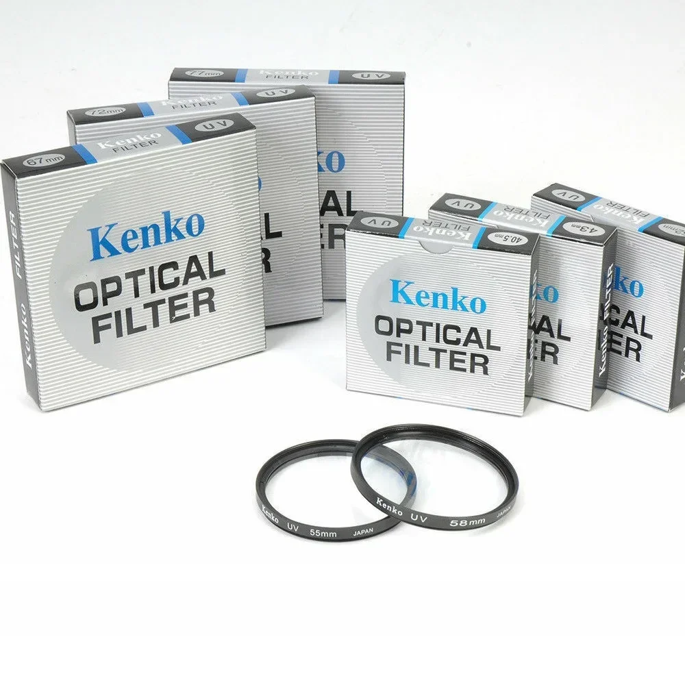 Kenko UV Filter 27_30.5_37_39_40.5_43_46_49_52_55_58_62_67_72_77_82mm واقي العدسة الرقمي لمرشح كاميرا نيكون كانون سوني