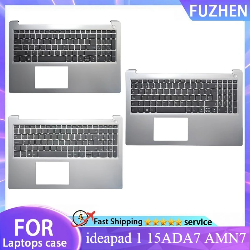 New For Ideapad 1 15ADA7 AMN7 Laptop Palm Pad Keyboard/Host Cover US SP UK Keyboard 5CB1F36624