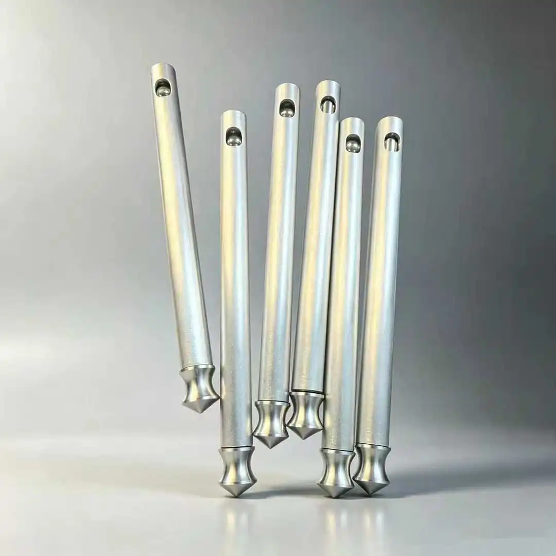CNC High-Precision Aluminum Alloy Magazine Clips Puller Kit Stainless Steel Window Breaking Cone for Outdoor Mechanics Slingshot