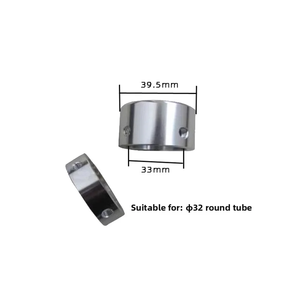 Aluminum Alloy End Cap Components for Round Tube Assemblies Used in Bicycle and Exercise Equipment Handlebar Systems