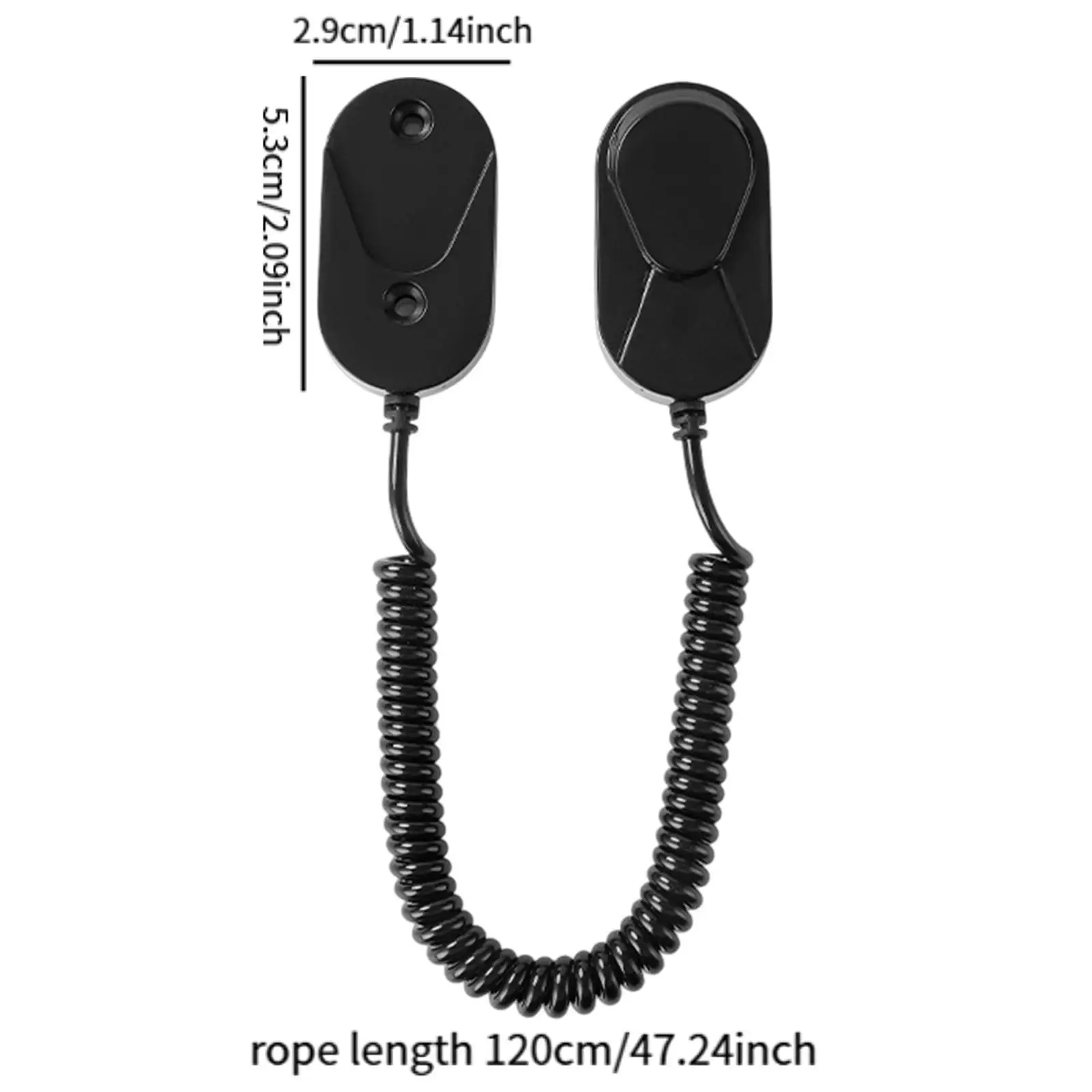 Pemegang Remote Control Magnetik dengan Tether Remote Control Tali Pegas