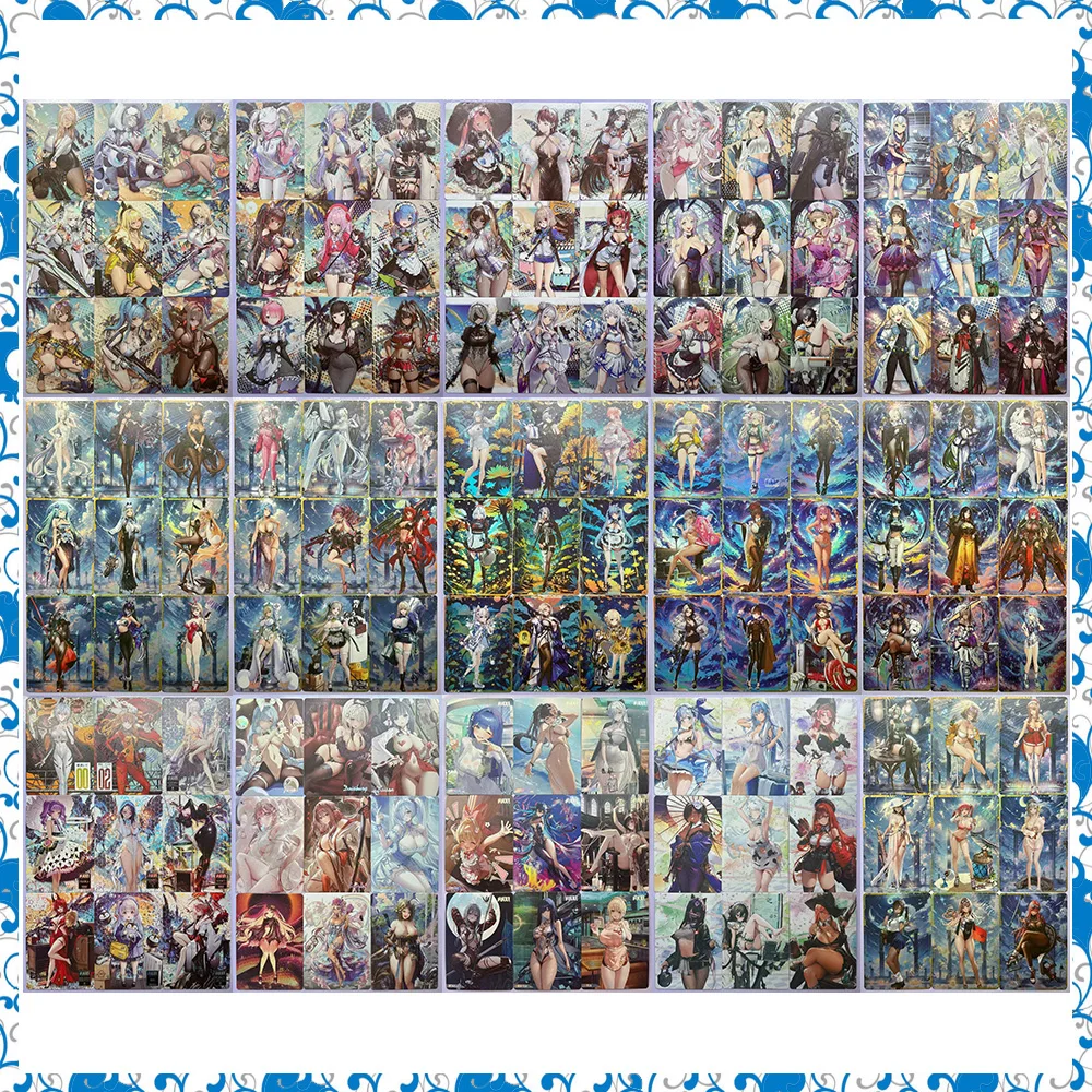 

9 шт./компл., коллекционные карты «сделай сам», ACG Girls Story, аниме, продвинутые блестящие сексуальные игры для мальчиков, настольные игры, игрушки, праздничные подарки на день рождения