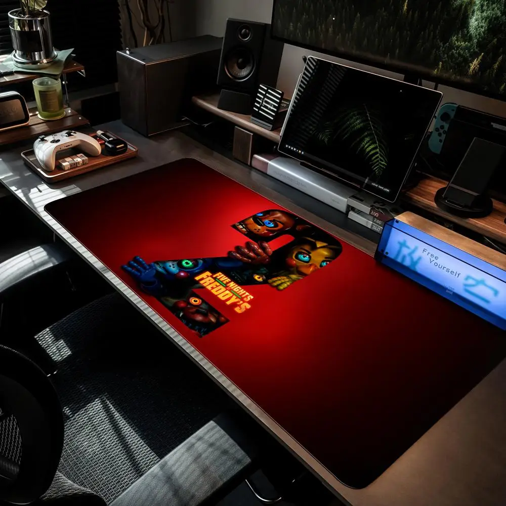 Movie F-FNAF 2 Mouse Pad XXL Computer Accessories Large Keyboard Laptop Table Pad The New Product Gamer Gaming
