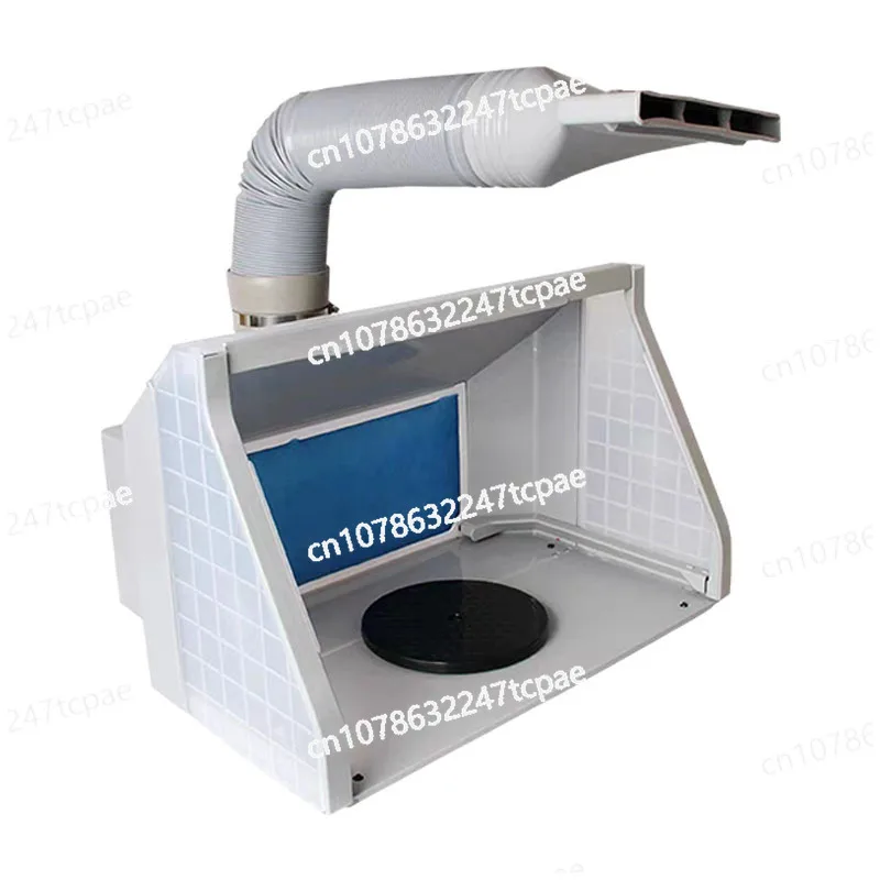 HS-E420 D550 Small household strong model painting and coloring workbench to discharge waste oil extraction fan