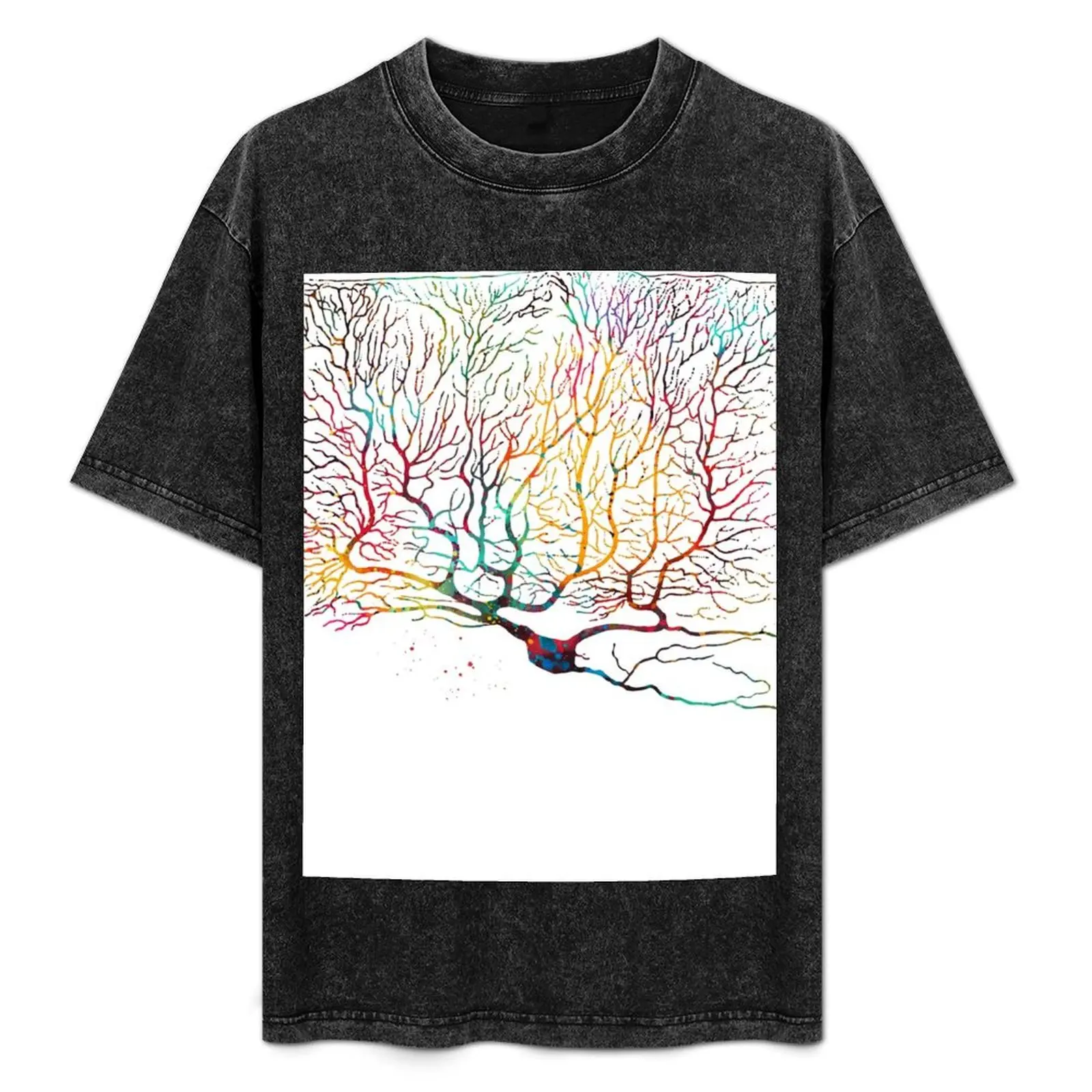 

Purkinje Neuron T-Shirt Work Wear Lightweight Tee