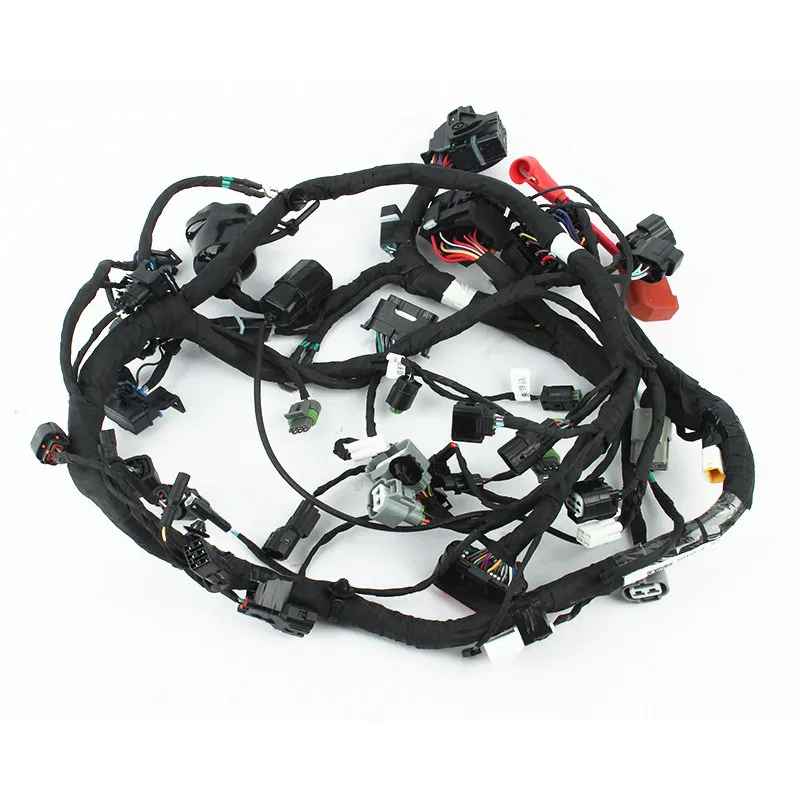 Motorcycle Whole Vehicle Wiring Harness Large Wire Fuse Battery Negative Pole Suitable for CF450SR 400-6-9