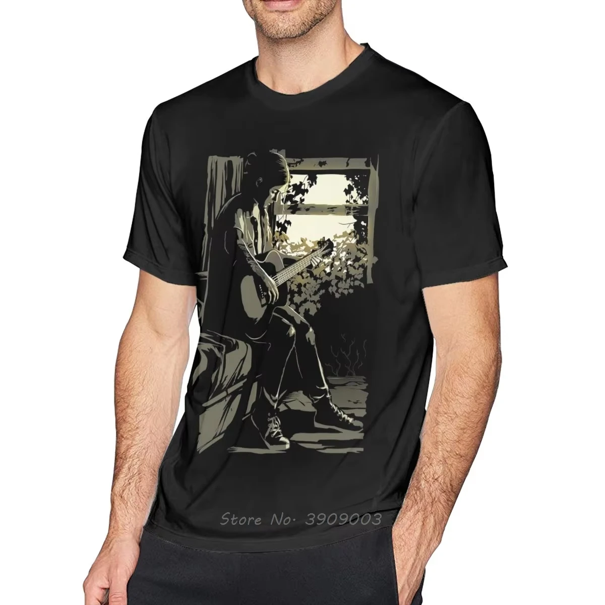

The Last of Us Ellie T Shirt The Last of Us Part Ii 2 Ellie T-Shirt Funny Mens Tee Shirt Tshirt Hip Hop Harajuku Streetwear