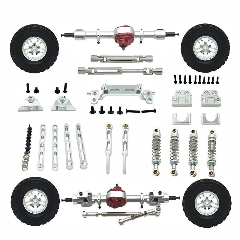 MN MODELO 1/12 MN82T LC79 MN82S MN82Pro MN82 RC coche Metal actualización Kit completo conjunto de piezas de repuesto