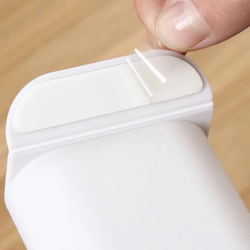 2Pcs Desktop Storage Box Pen Holder Organizer Multifunction Container Self-Adhesive Mountable on Monitor Or Desk Easy to Clean