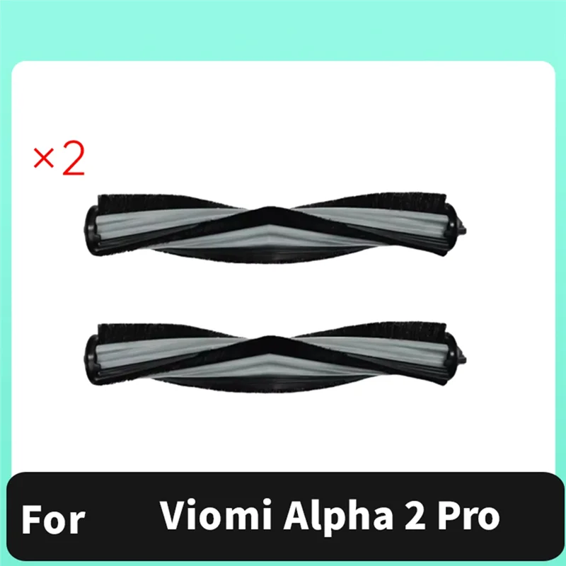 ABZA-เครื่องกวาดอุปกรณ์เสริมแปรงหลักเปลี่ยน 2 ชิ้น Forviomi Alpha 2 Pro อะไหล่