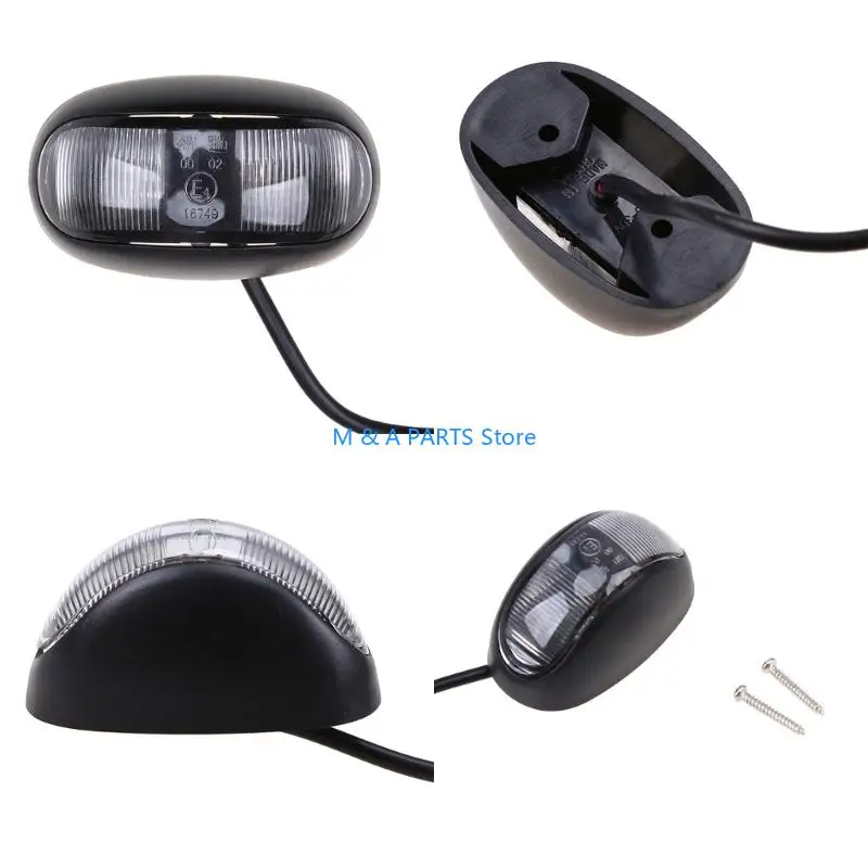 U1JF Double Color Truck Side Light with Red Yellow Beams Enhanced Road Visibility