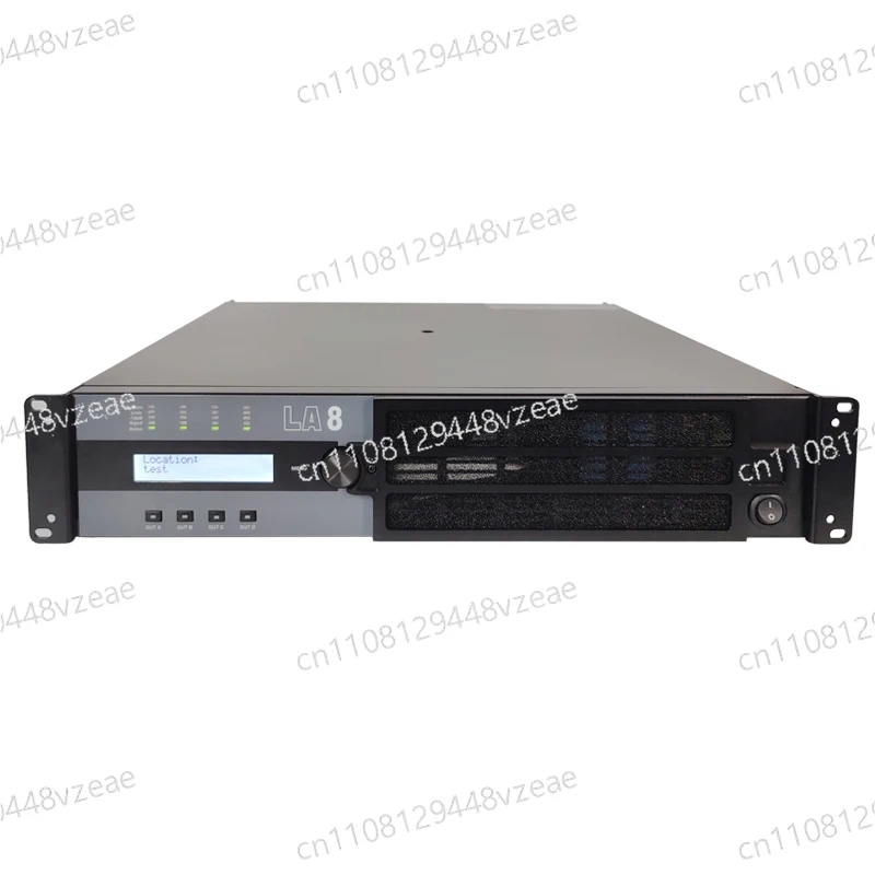 

Power 2200 Watts, Using Td Class Circuit Design. LA8 Type 4-channel 2U Type M-word Signal Processor Power Amplifier,