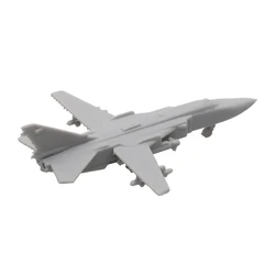 5PCS SU-24 Fencer Fighter-bomber 1/2000 400 700 350 Scale Model Bombardment Aircraft with Landing Gear Resin Fighting Airplane