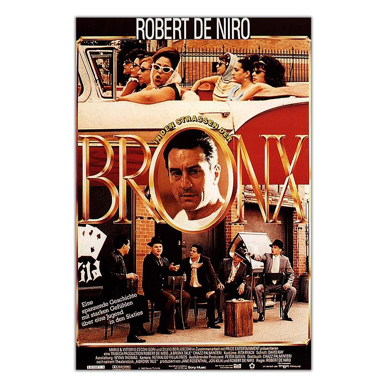 WM3431 A Bronx Tale Classic Movie HD Silk Fabric Poster Art Decor Indoor Painting Gift