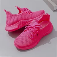 Women's Breathable Mesh Flat Shoes Casual Sports Sneakers Summer Walking Shoes Clearance Free Shipping - Image 6