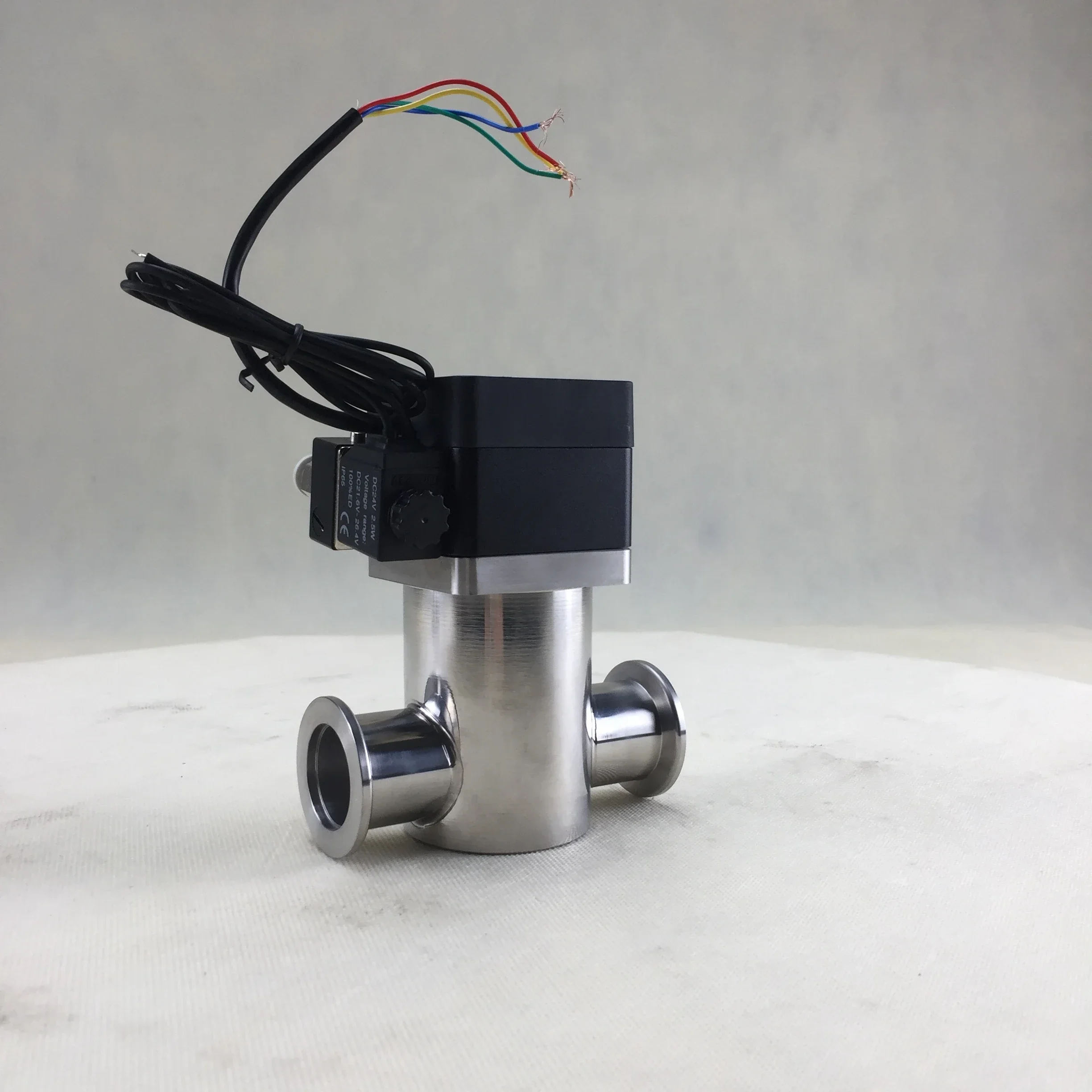 صمام مستقيم بلوك هوائي عالي الفراغ GDQ-25B(KF)