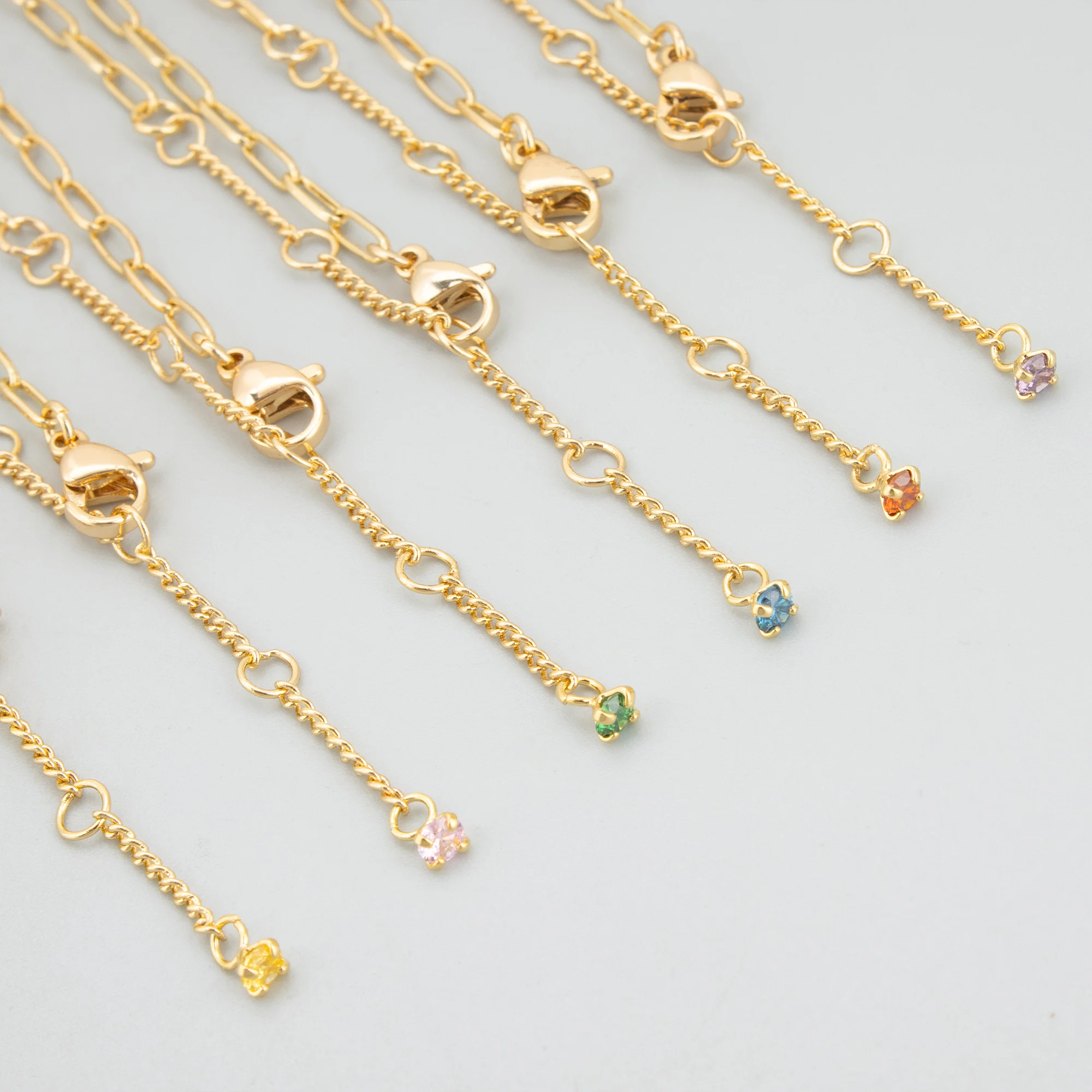 GUFEATHER,20pcs/lot,MH91,jewelry accessories,18k gold rhodium plated,copper,zircons,charms,hand made,jewelry making,diy pendants - view 4