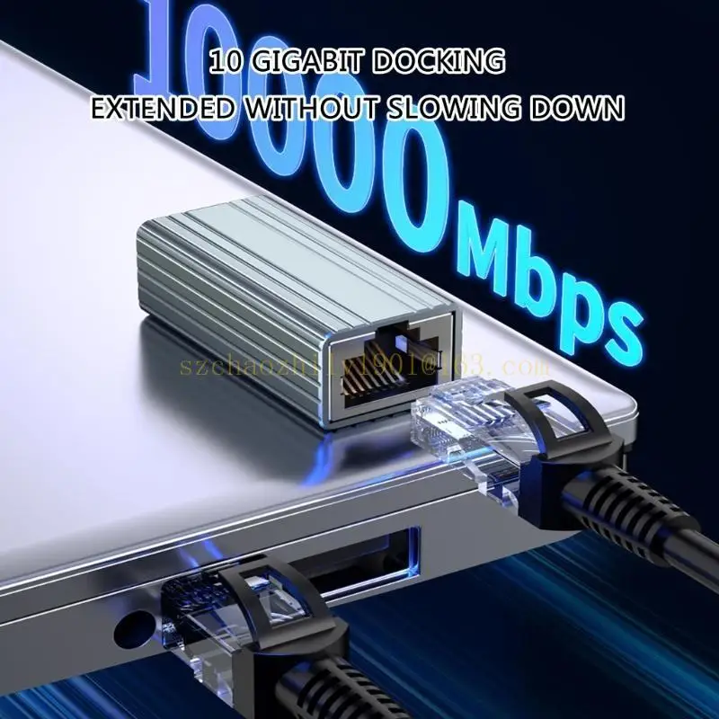 62KA RJ45 COUPLER RJ45 LAN Cable Extension LAN ALTAPTER ، 10000MBPS