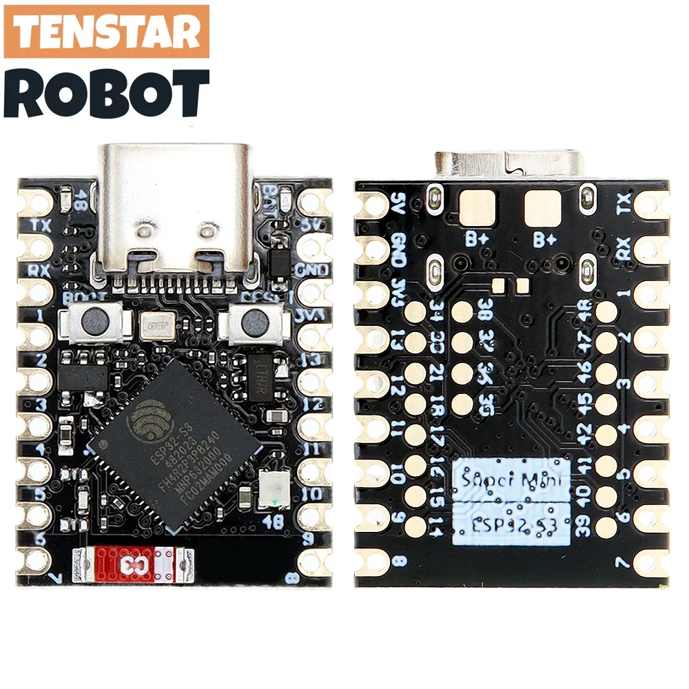 ESP32-S3 Supermini Development Board WiFi Bluetooth 5.0 Ultra-Small Size ESP32 S3 ESP32-S3FH4R2 For Arduino For Micropython