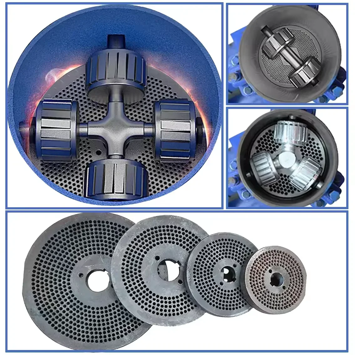 YYHC-Automatic flat mold granulator, feed processing machine plant processing feed granule machine