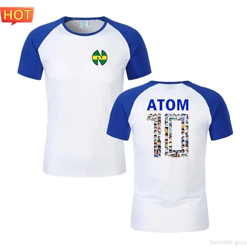 Nankatsu Captain Tsubasa Fußball-Trikot Anime Herrenbekleidung Jungen T-Shirt Cosplay Kurzarm Rollenspiel Fan-Oberteil