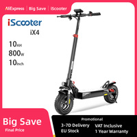 iScooter IX4 scooter electric 800W electric scooter for aldutos 10 INCH Off Road Tire Electric kick scooter