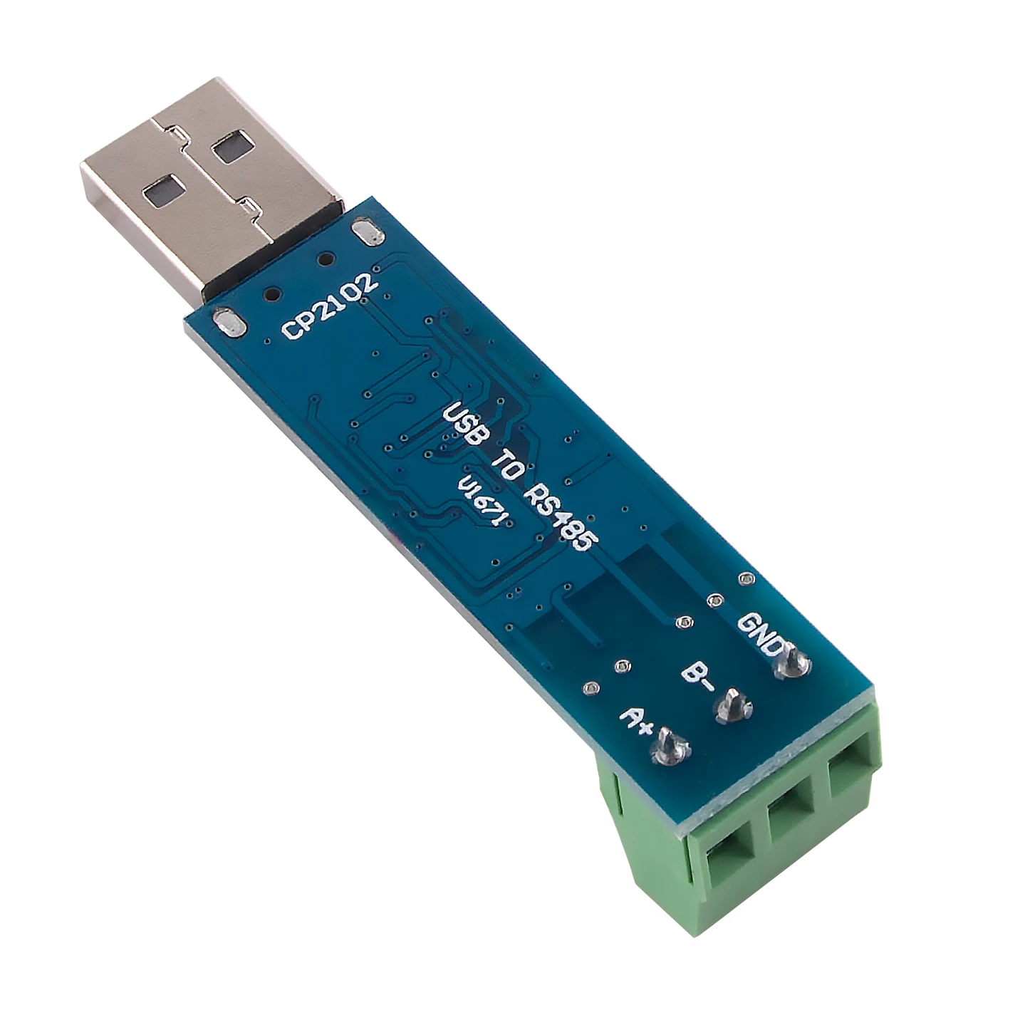 Módulo convertidor de Serie USB a RS485, Adaptador 3 P de 3 pines para Win 11 10, Mac OS,Linux