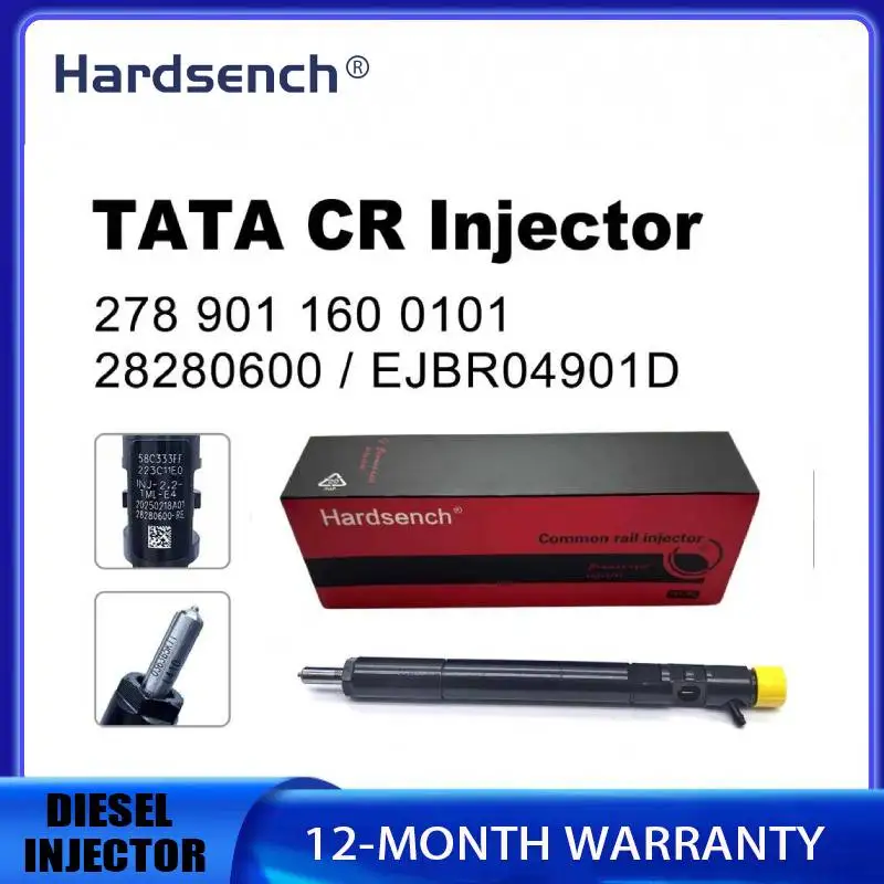 

28280600 Common Rail Diesel Fuel Injector EJBR04901D for Tata Motors vehicles TML 2.2L Dicor Euro 4 diesel engine