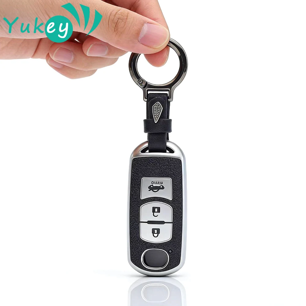 

For Mazda 2 3 6 Demio Atenza Axela CX-5 CX5 CX-3 CX7 CX-9 3 4 CX30 2016 2017 2018 2019 Key Cover 3 Button TPU Car Key Case