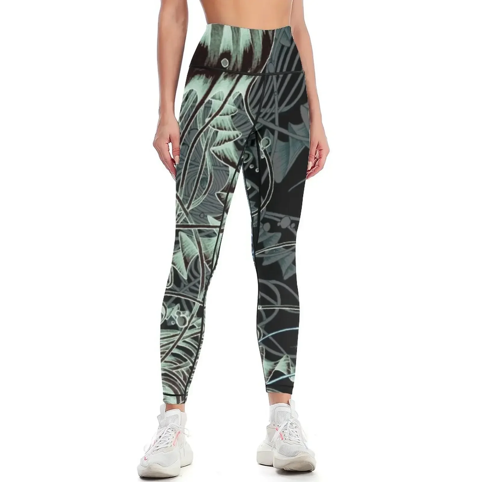 

Chrysaora hysoscella (Dark) Leggings flared gym's sportswear Women's push up Pants sport Womens Leggings