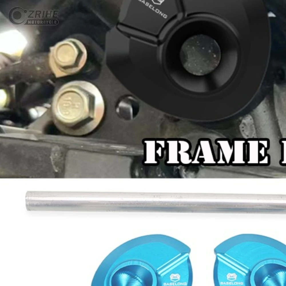 

For CFMOTO 450MT 450 MT IBEX 450 Frame Hole Cap Plug Frame Insert Swingarm Bolt Cover Motorcycles 2024-2025 2026 2027 IBEX450