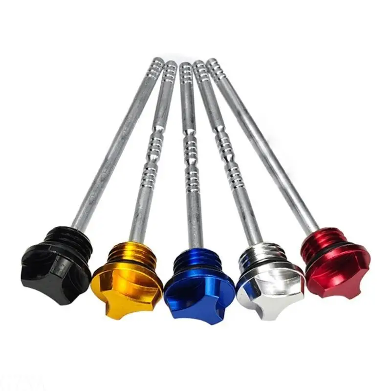 

G7NA High Strength Motorcycle Engine Oil Dipstick Easy Reading Suitable for Improved Aesthetics & Function Daily Maintenance