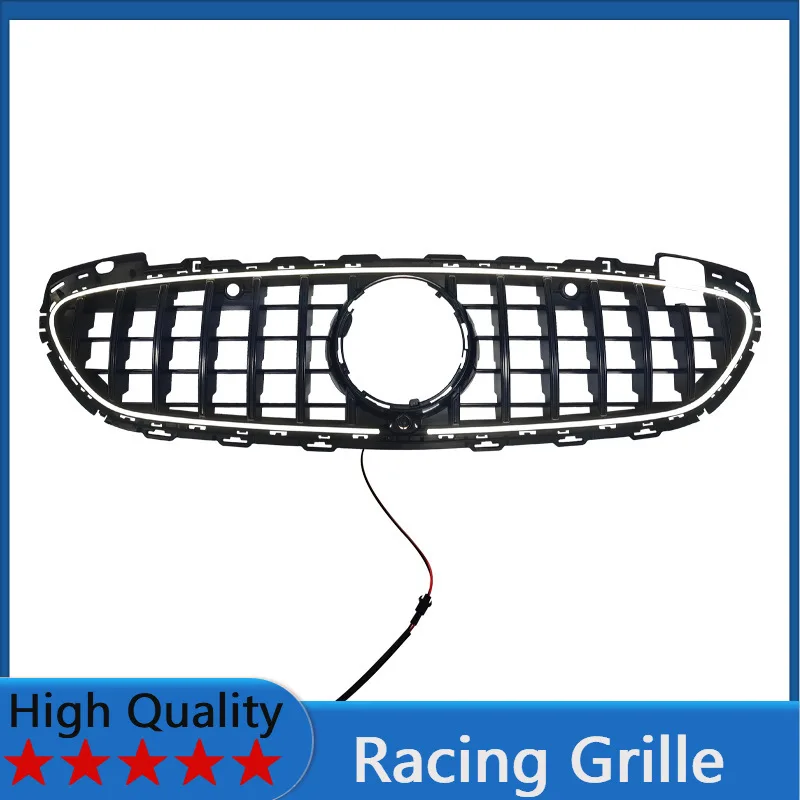 

For Mercedes-Benz C-Class W206 2022-2025 GT Style LED Light Up Grille Front Bumper Grill Body Kit Accessories