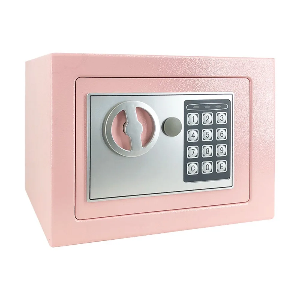 Anti-Theft Piggy Bank Password Lock Key Lock Small Digital Safe Box Household with Coin Slot Electronic Money Bank Cash Storage