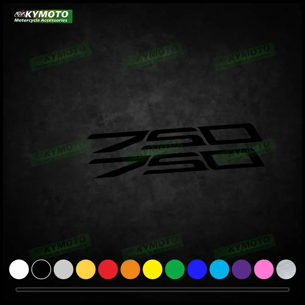 

For Z750 Z 750 motorcycle accessories decals fairing decoration helmet fuel tank engine logo reflective waterproof sticker