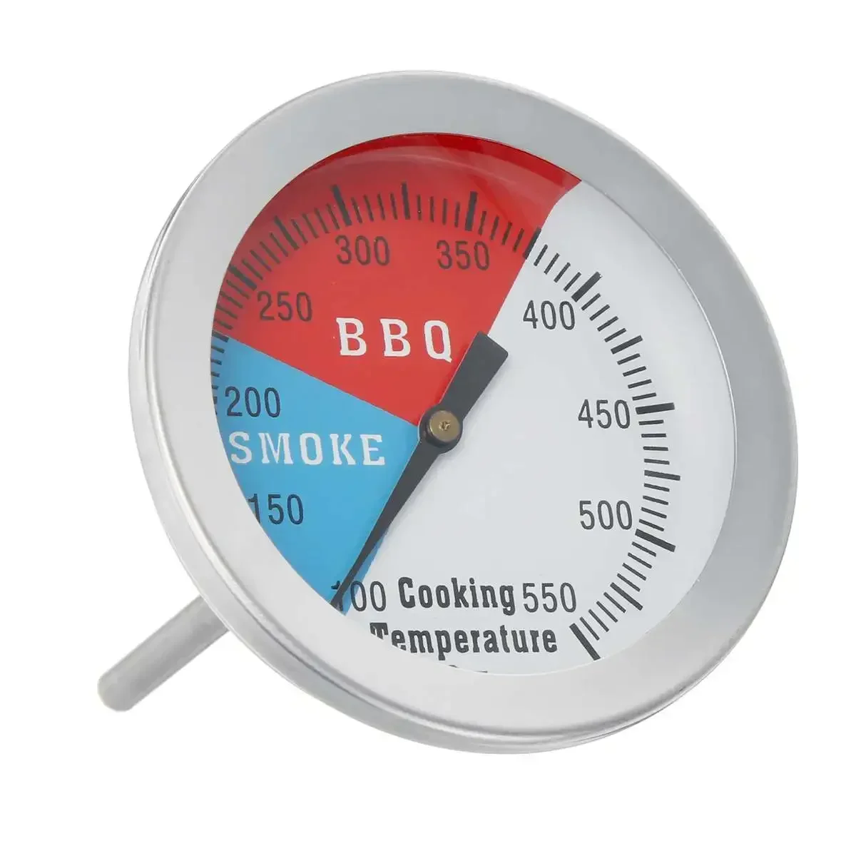 0-550 Celsius Smoker Gauge Grill Cooking Grill BBQ Smoking Thermometer Selling Barbecue Smoking Thermostat Thermometer Gauge