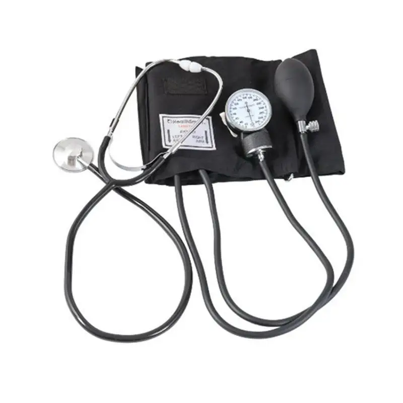 AJC Arm Blood Pressure Monitor Diastolic Sphygmomanometer Doctor Stethoscope Tensiometer blood pressure Cuff Health Monitor