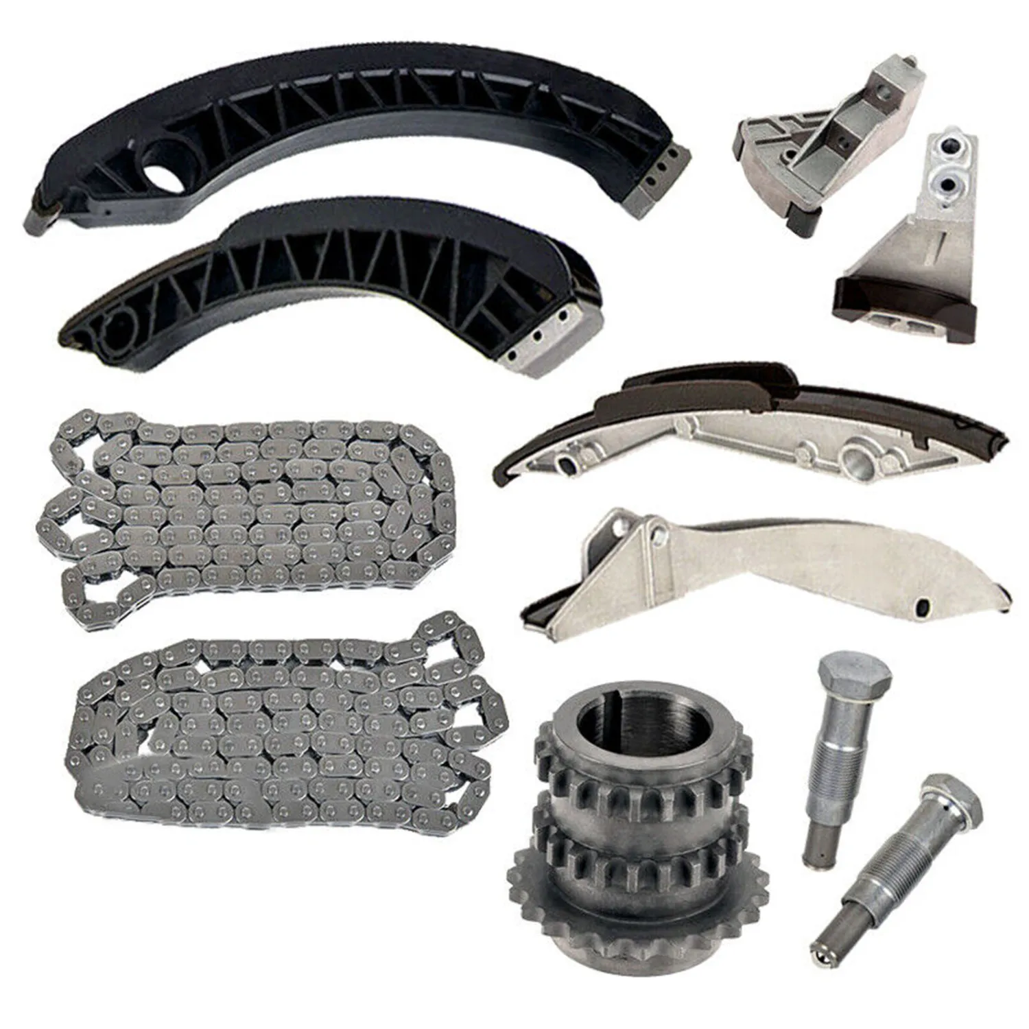 

Комплект ГРМ двигателя, комплект коленчатого вала, шестерни, цепи для BMW 540i 545i 550i 735i 740i 745i 750i X5 N62B 4.4L 4.8L V8