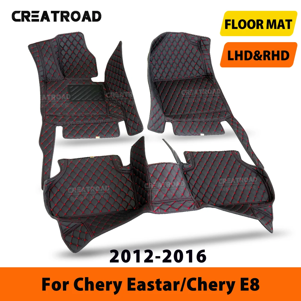 

Для Chery Eastar/Chery E8 2012-2016 2015 2014 2013, автомобильные коврики на заказ, автомобильный ковер, аксессуары для интерьера, защитные