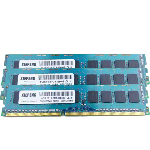 Server 8GB DDR3 1333MHz PC3-10600E ECC Unbuffered RAM 4GB 2Rx8 PC3L-12800E DDR3L 1600MHz 1866 MHz PC3-14900E 240PIN UDIMM Memory