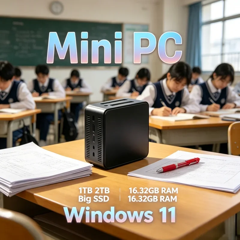 

2026 New N95 Mini Computer Windows 11 32GB RAM 1TB SSD Mini PC Lightweight Design Fast Response Home Office Gaming Mini Host