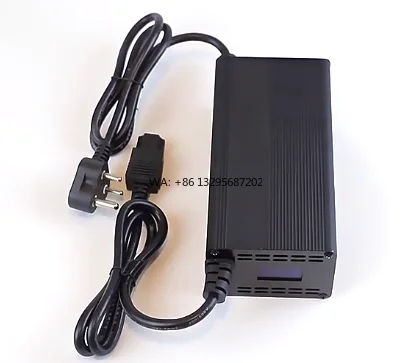 

ELEJOY Adjustable 15A 36V 48V 60V 72V Vehicle Charger Battery Charger for Lithium LiFePO4 and Lead Acid EY-BC7215 Golf Charger