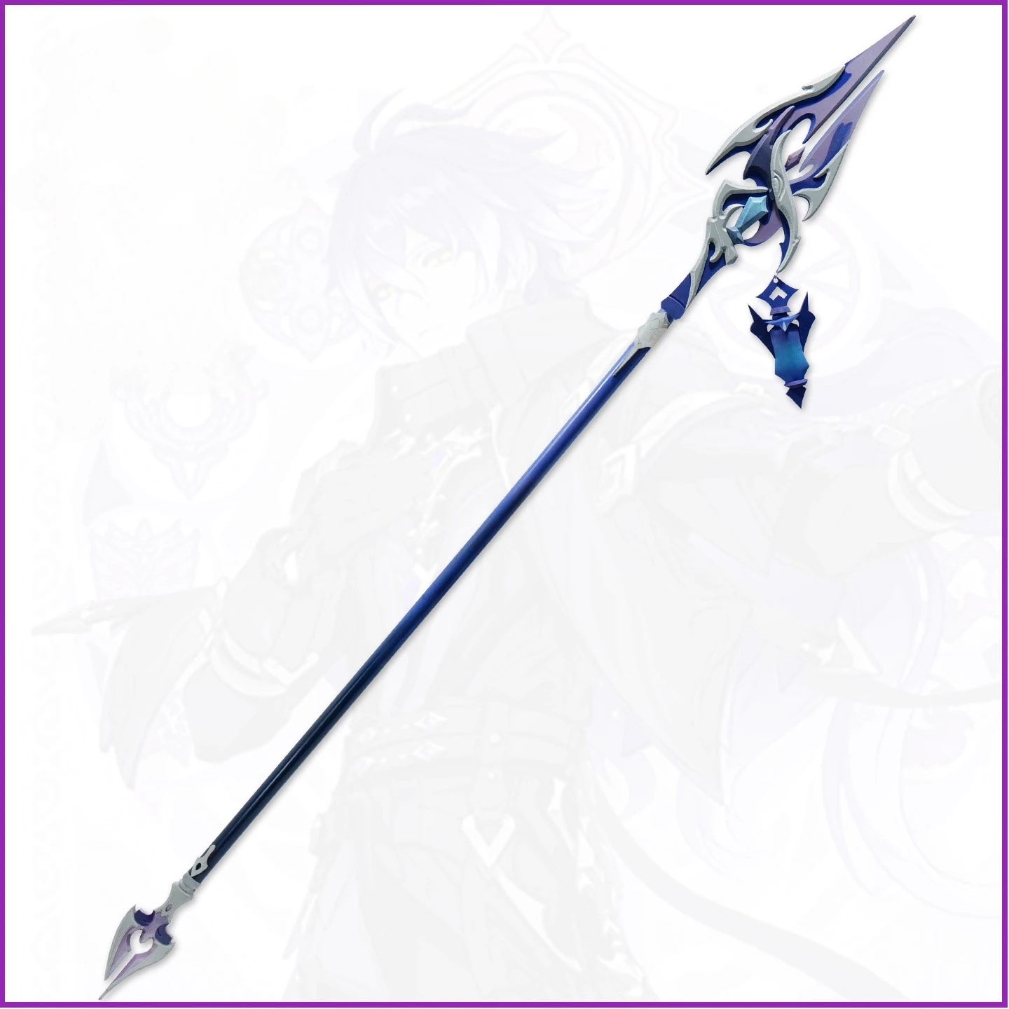 

Genshin Impact Fremine, реквизит для косплея, окрашенный в крови, городской наряд, реквизит для копья на шесте