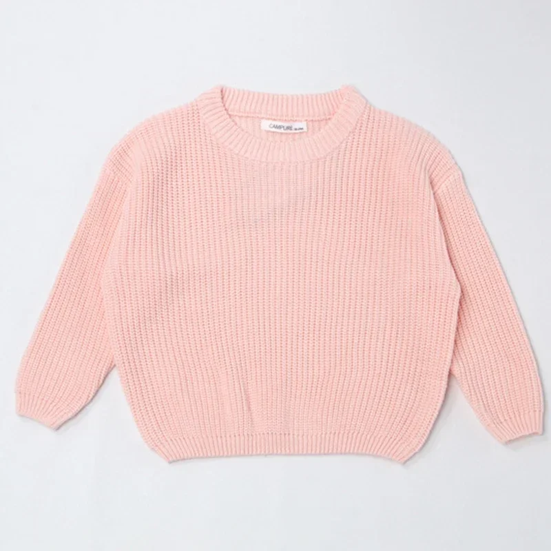 1-7Y Autumn New Baby Boys Girls Clothes Baby Sweater Toddler Knit Sweater Newborn Knitwear Long Sleeve Cotton Baby Pullover Tops image 3