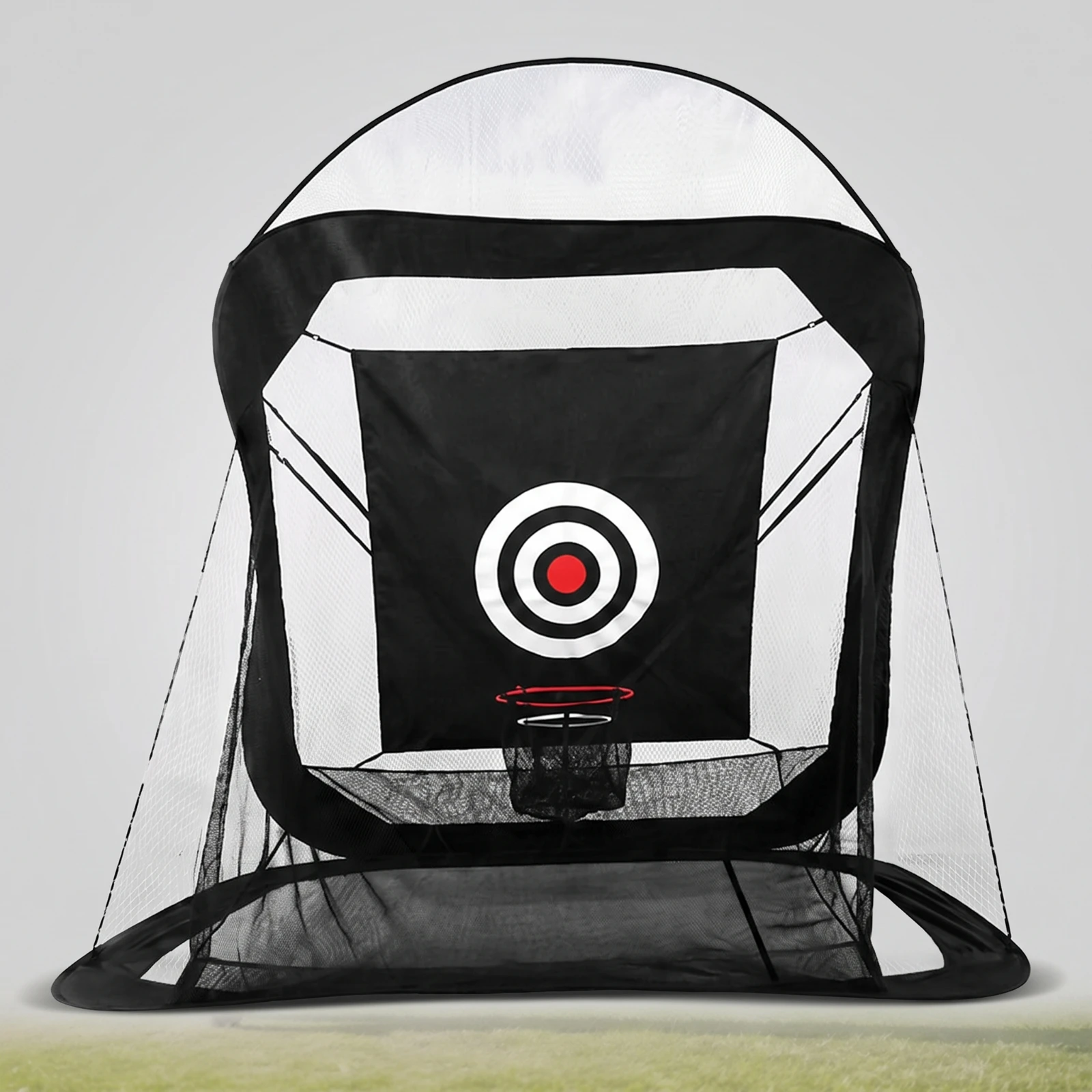 Golf Training Net with Target Freestanding Golf Practice Net Impact-Resistant Reinforced for Golfers, Backyard, Home