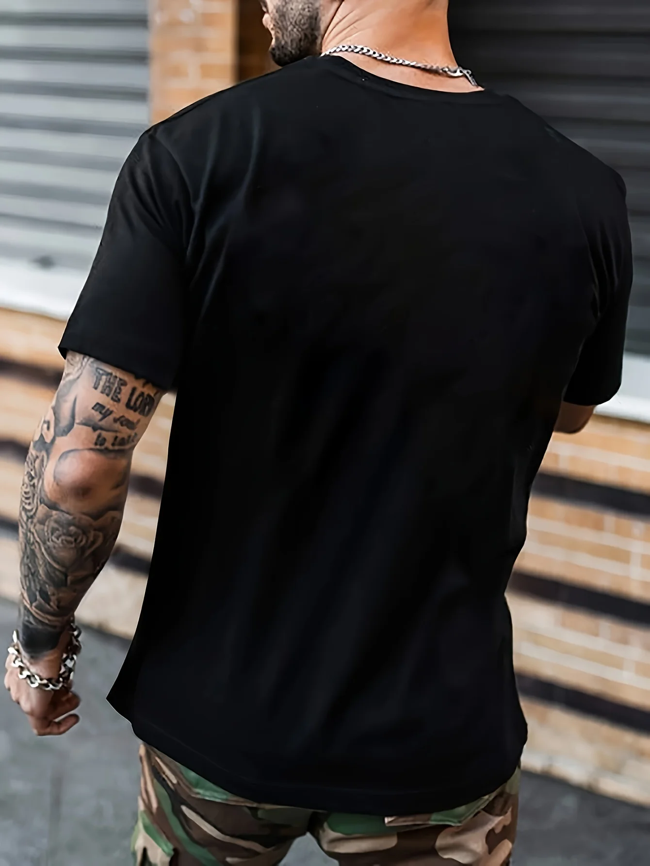 Summer men's 100% cotton comfortable casual loose fit plus size bull pattern print sports round neck short sleeved T-shirt top image 5